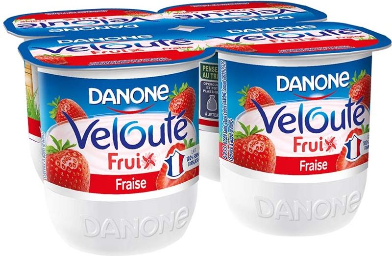 fruix strawpberry yogurt 4x125g (#114639)