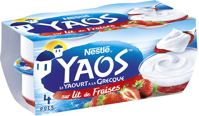 yaos greek yog w strawp layer 4x125g (#114649)