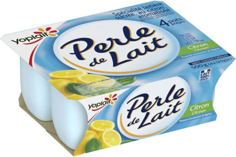perle lait lemon yogurt 4x125g (#114652)