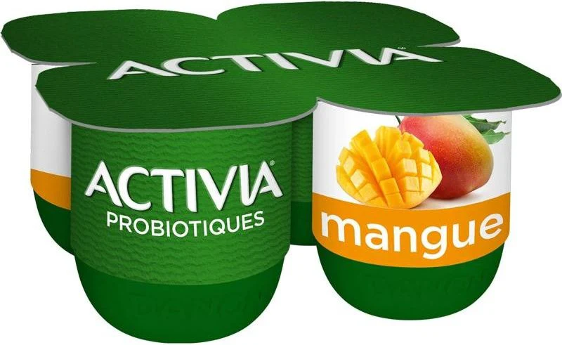 activia mango yogurt 4x125g (#114663)