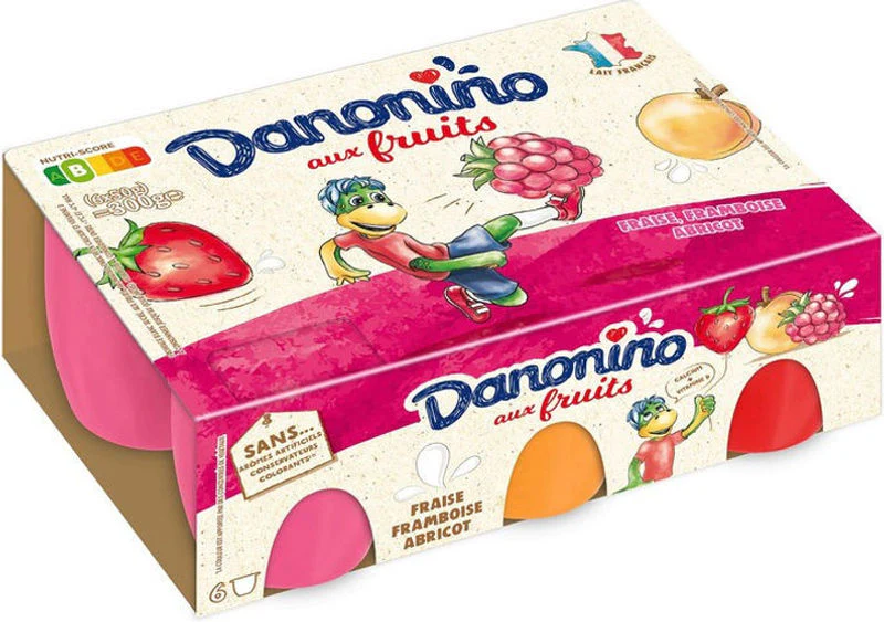 yogurt danonino drk 6x50g (#114683)