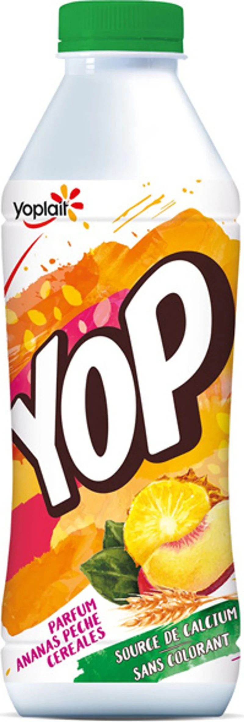 yop pine-peach-cherr drink yogurt 825g (#114693)