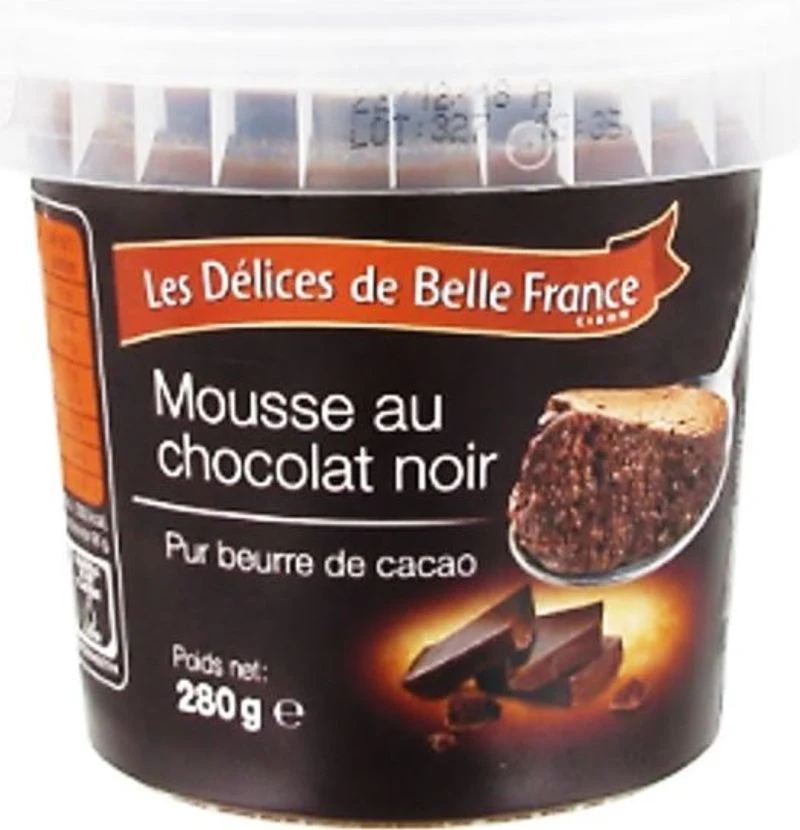 dark chocolate mousse 280g (#114711)