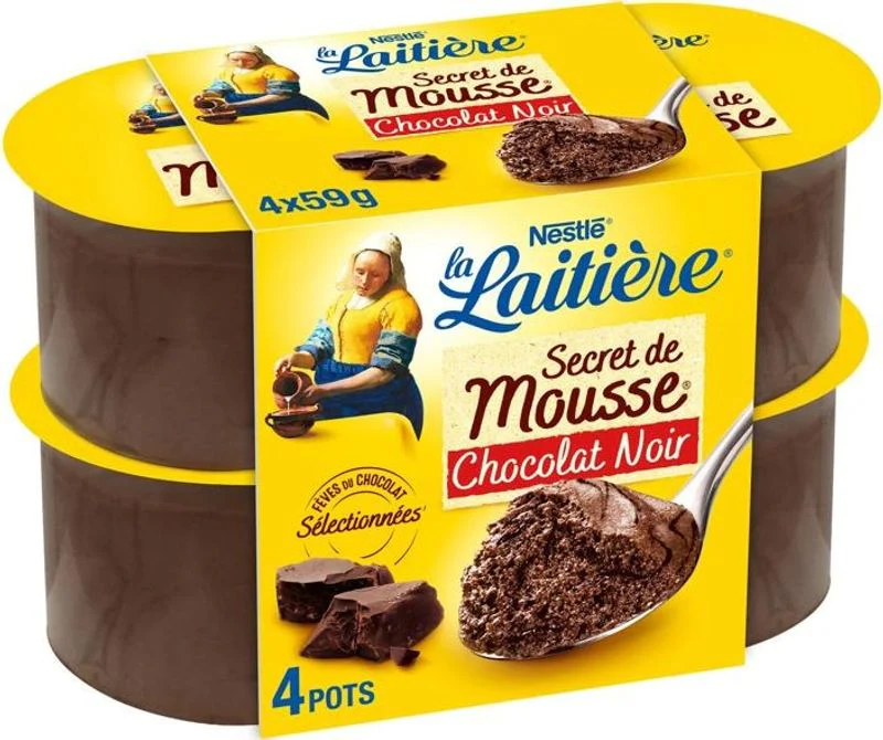 dark chocolate mousse 4x59g (#114714)