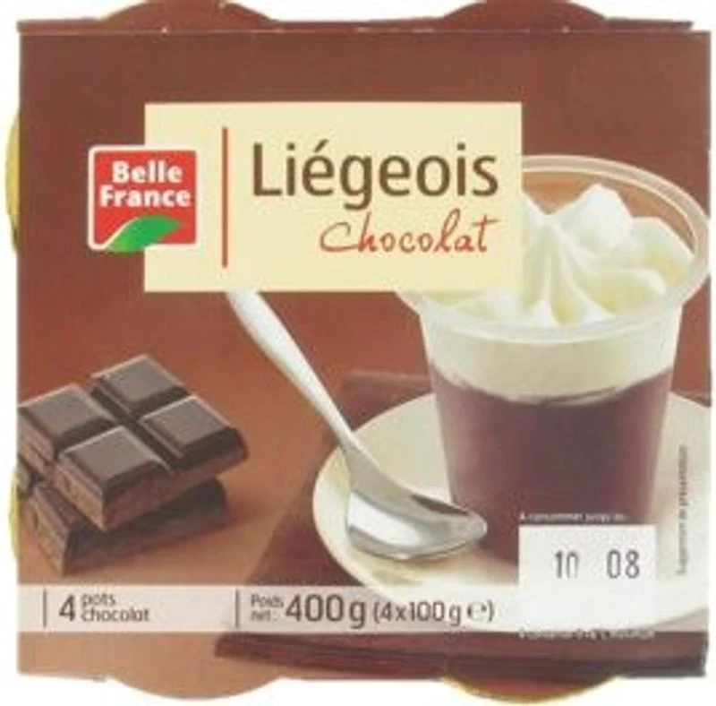 chocolate liegeois 4x100g (#114718)
