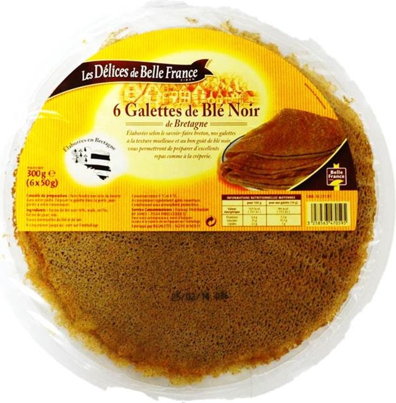 galettes buckwheat crepes 300g (#114925)
