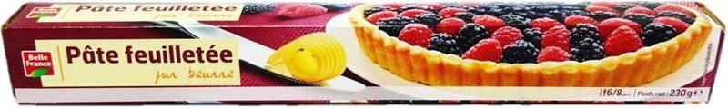pre rolled puff pastry dough 230g (#114929)