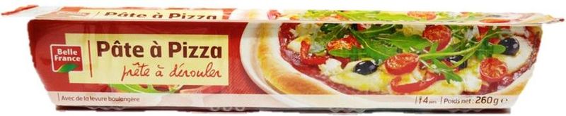 pre rolled pizza dough 260g (#114937)