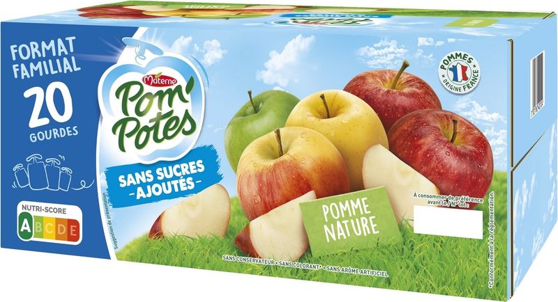 app sauce witht added sugar pouch 20x90g (#114996)