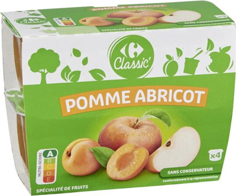 apple apricot dessert 4x100g (#115028)