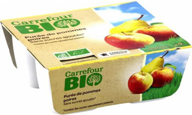 org app pear dess withtadd sugar 4x100g (#115030)