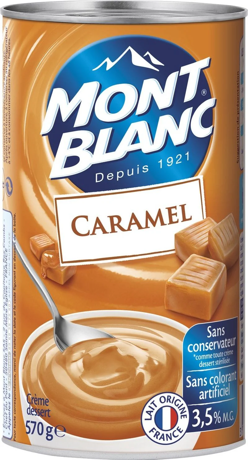 caramel cream dessert 570g (#115625)