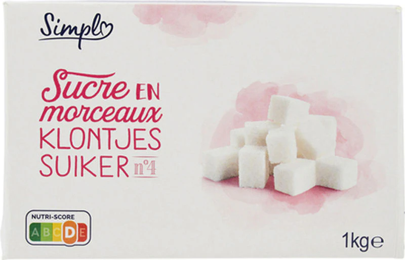 sugar cubes n4 1kg (#115670)