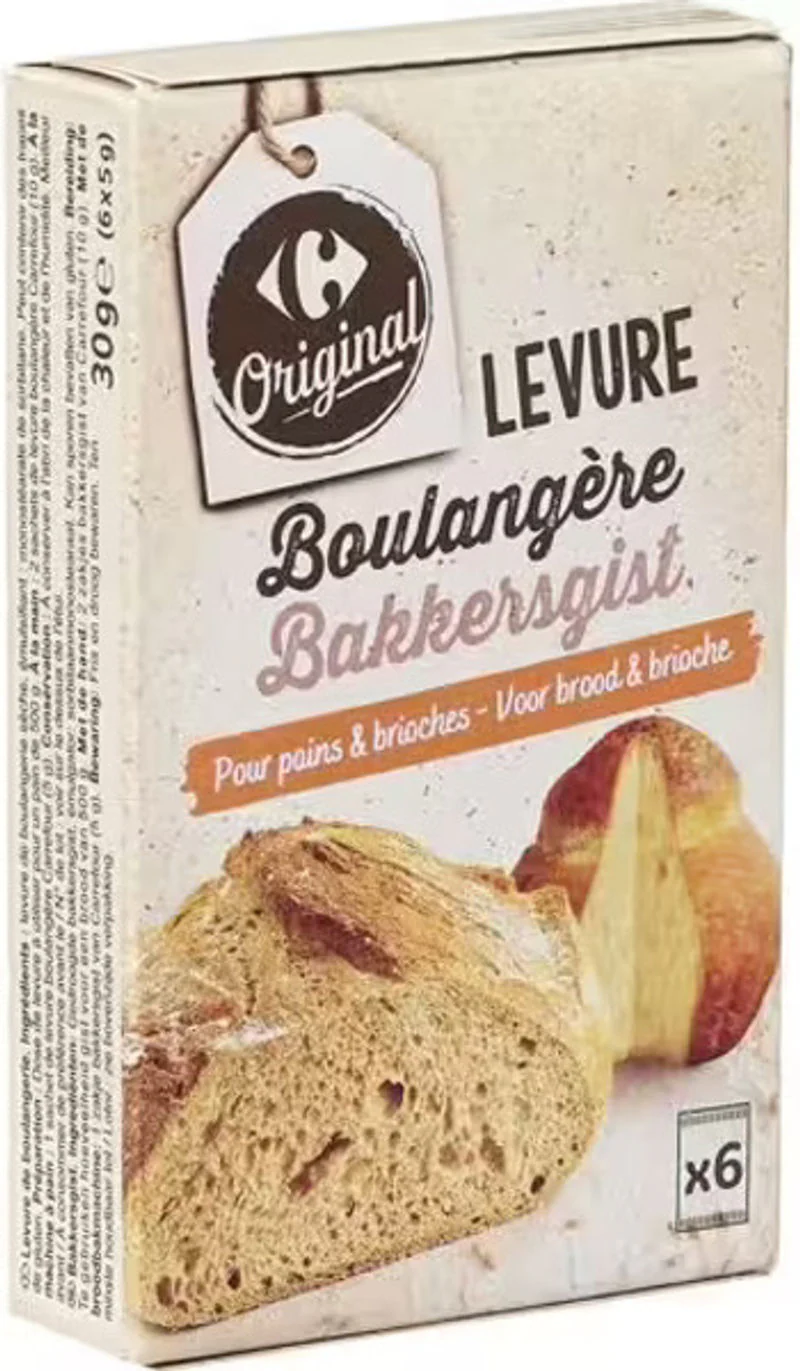 baker yeast 6x5g (#115676)