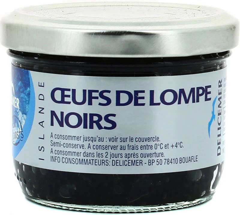 black lumpfish roe 100g (#115916)