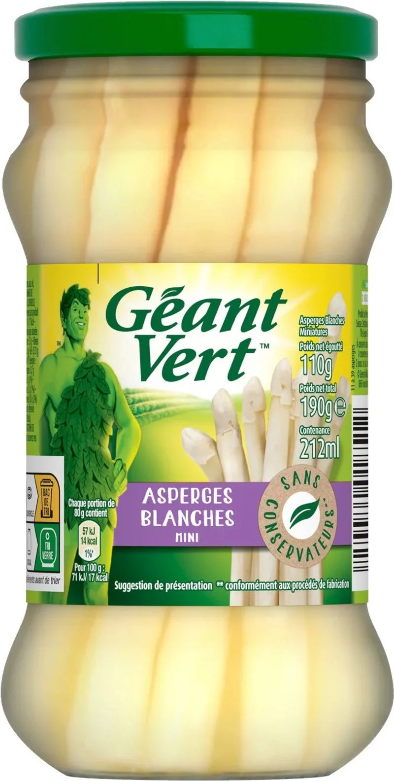 mini white aspargus 190g (#115947)