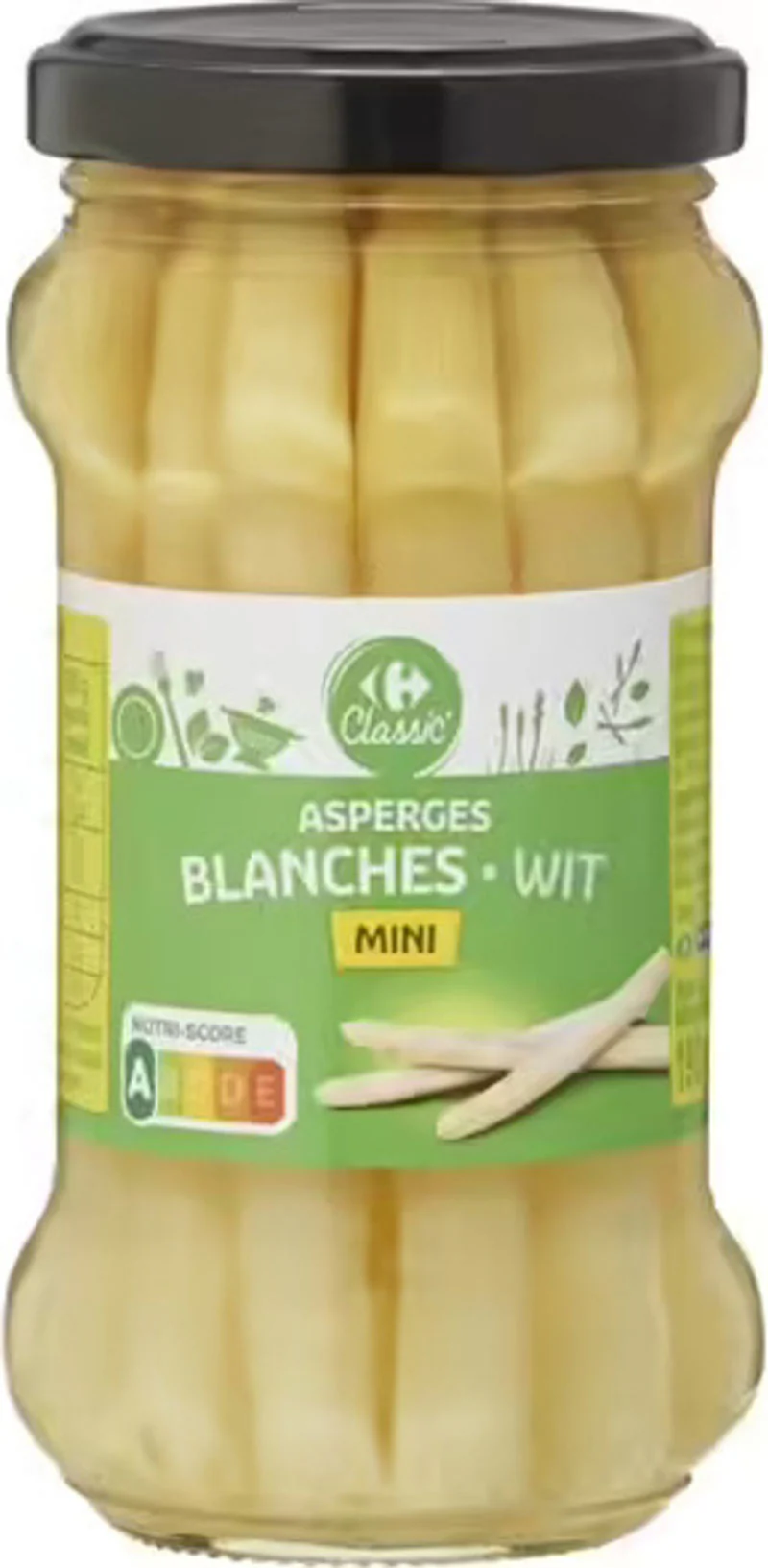 mini white aspargus 190g (#115948)