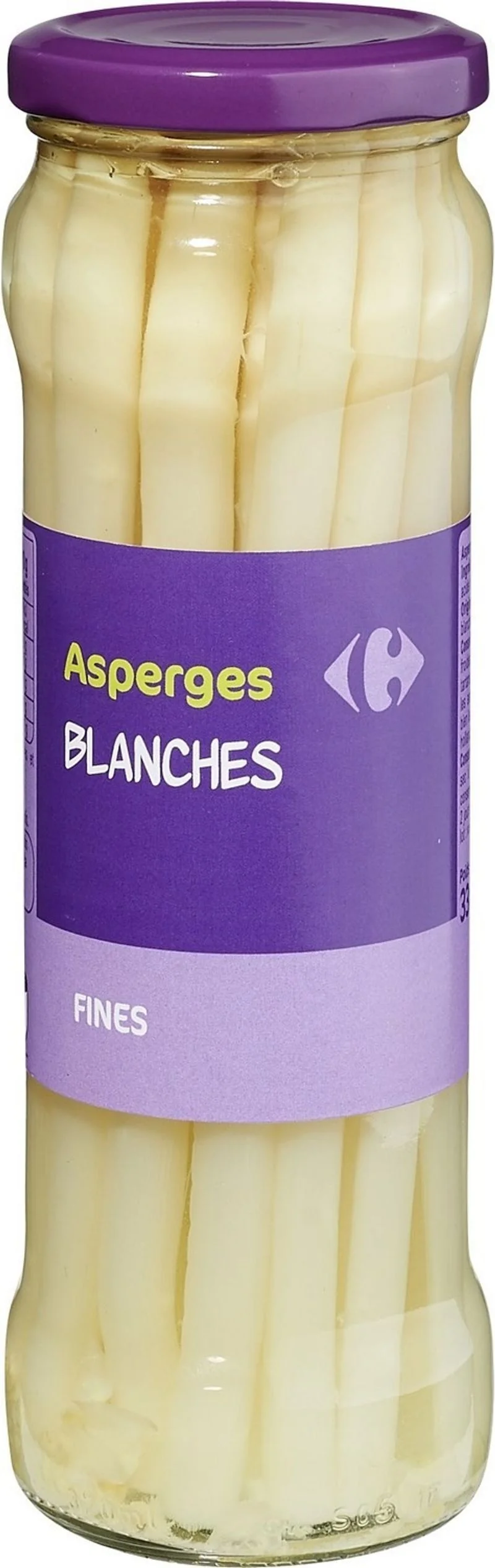 medium white aspargus 205g (#115950)