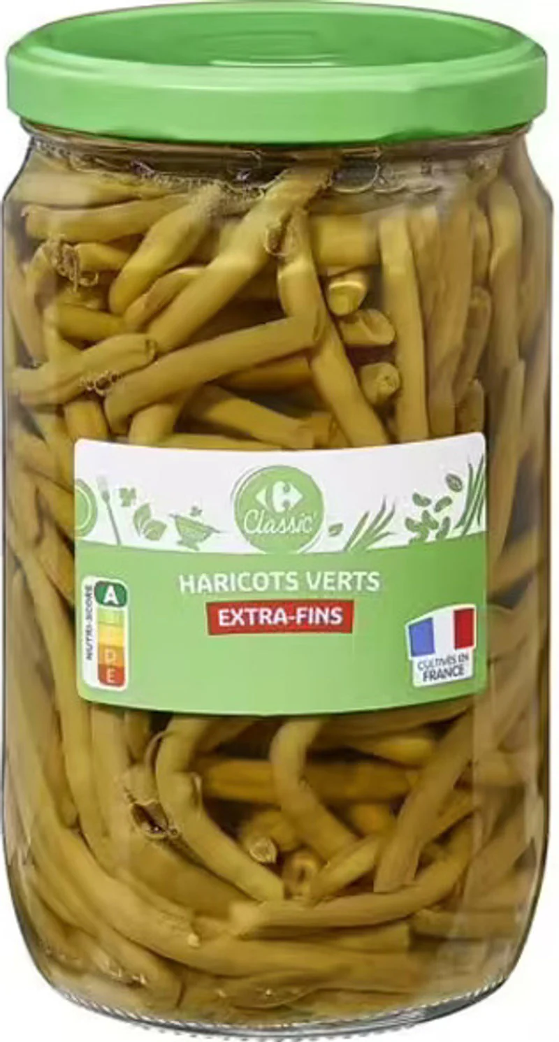 extra fine green beans 660g (#115968)