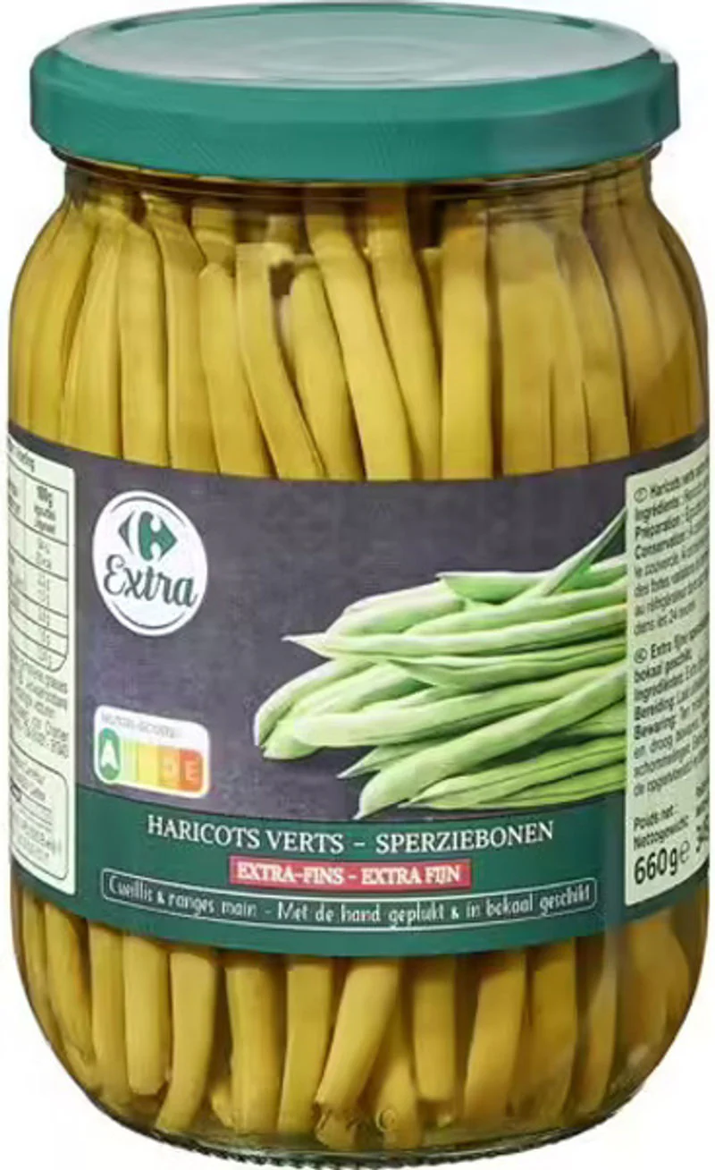 extra fine green beans 660g (#115969)
