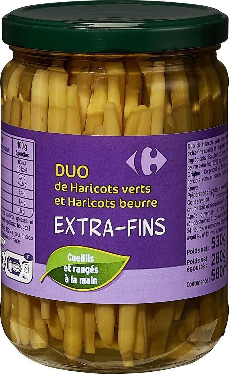duo green wax beans 280g (#115974)
