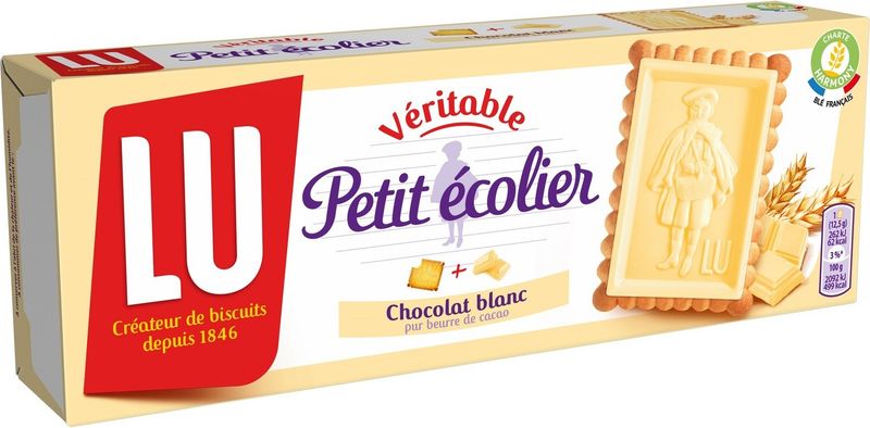 PETIT ECOLIER WHITE CHOCOLATE BISCUITS 150G (#116053)