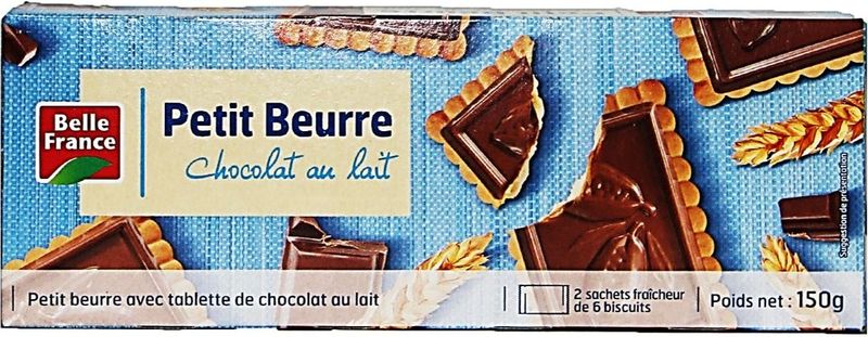 milk chocolate petit beurre 150g (#116054)