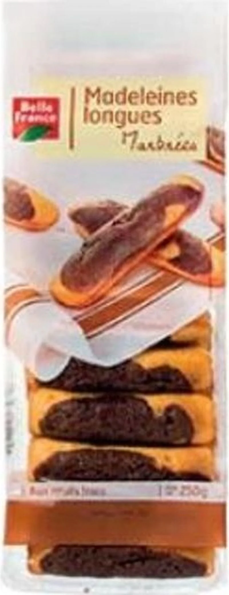 chocolate marble madeleines 250g (#116091)