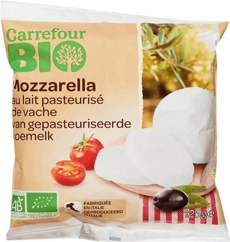 org mozzarella cheese 125g (#116235)