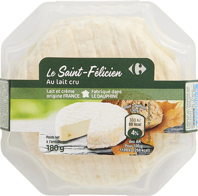 saint-felicien raw milk cheese 180g (#116237)