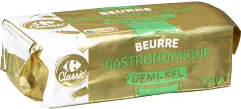 salted butter 250g (#116240)