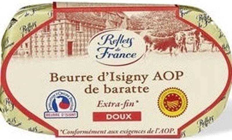 pdo isigny unsalted butter 250g (#116247)