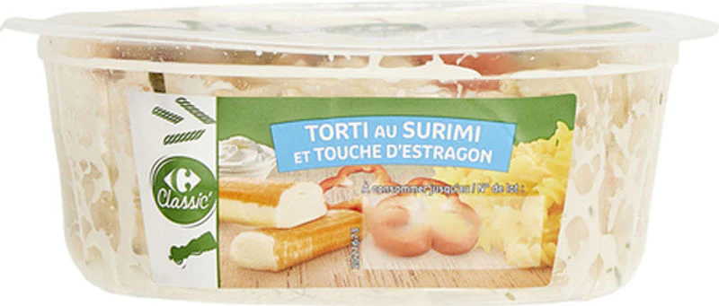 pasta surimi salad snack 300g (#116286)
