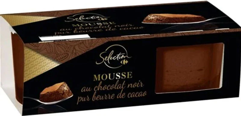 dark chocolate mousse dessert 2xx90g (#116293)
