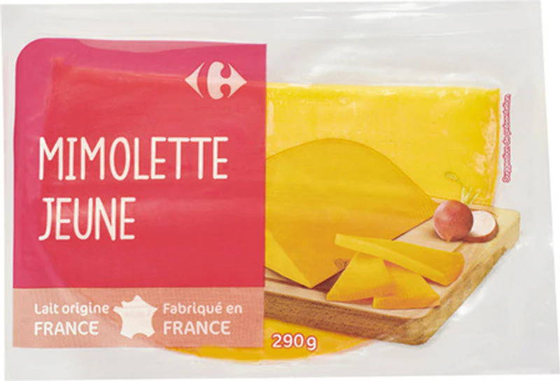 young mimolette portion cheese 290g (#116314)