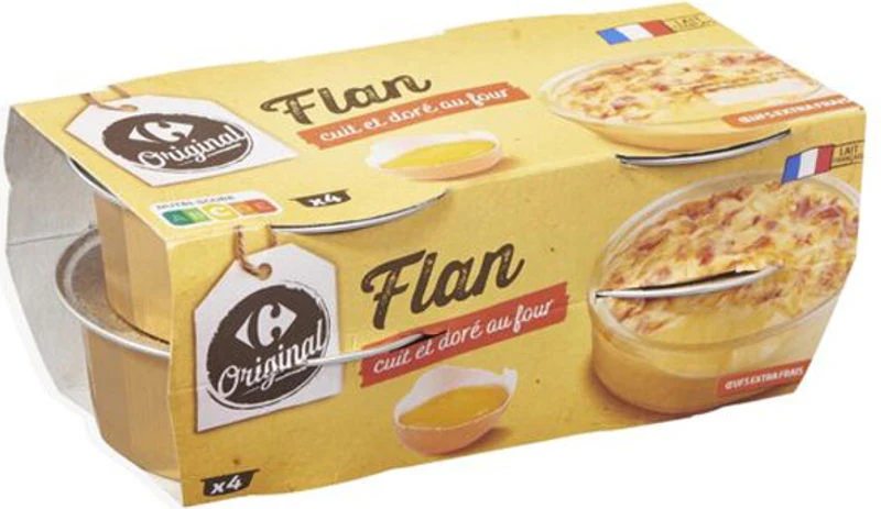fresh egg custard dessert 100g (#116338)
