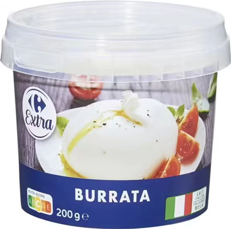 creamy burrata cheese 200g (#116349)