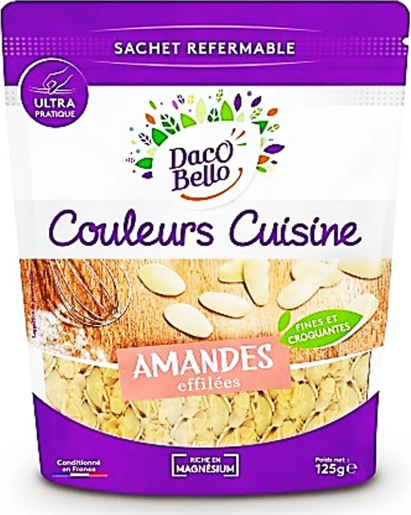 shredded almonds 125g (#116416)