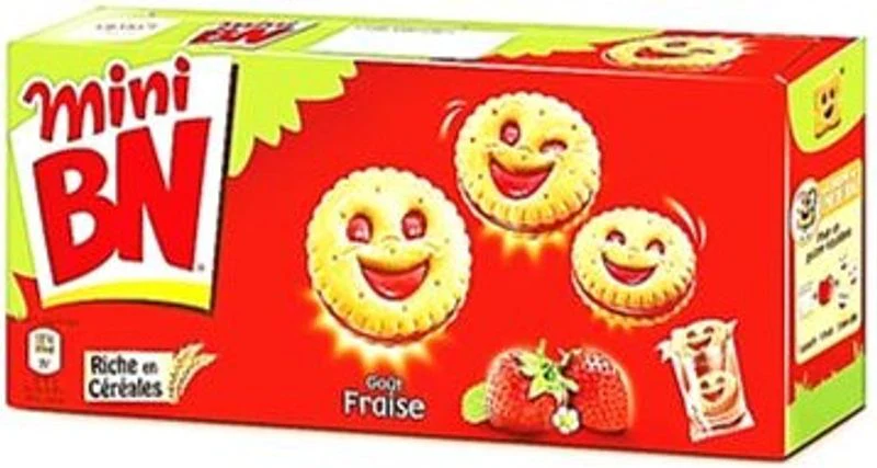 mini strawberry biscuits 175g (#116440)