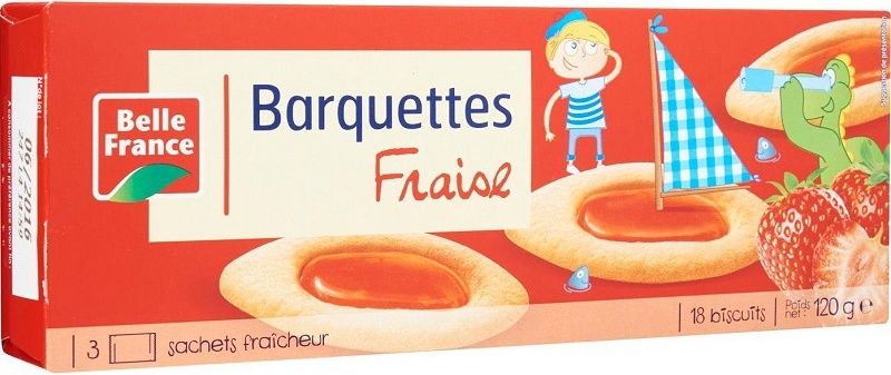strawberry barquettes 120g (#116444)