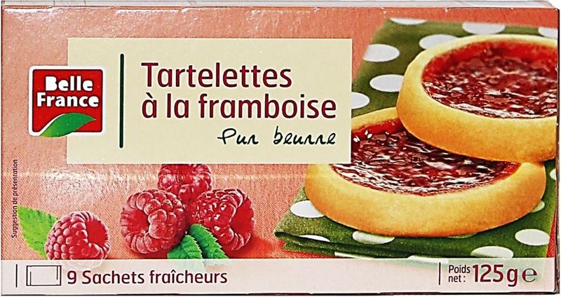 raspberry tarts 125g (#116501)