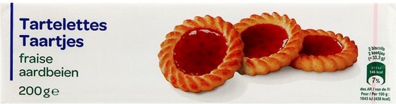 mini strawberry pies 200g (#116504)