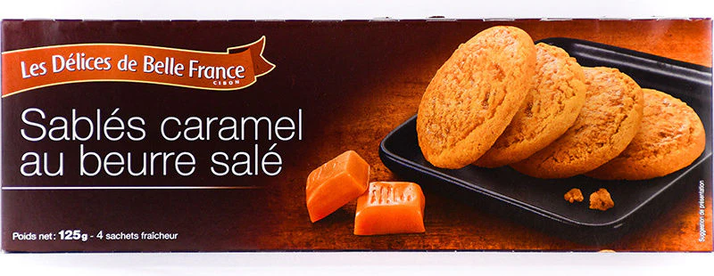 salted butter caramel shortbread 125g (#116547)