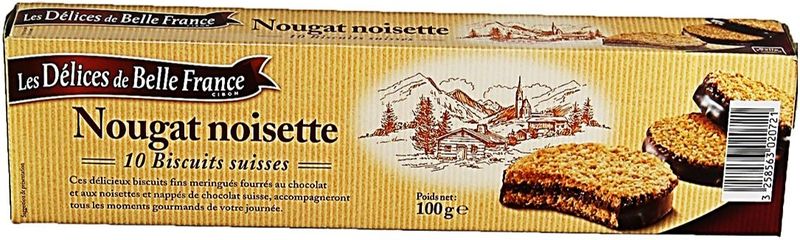 nougat hazelnut biscuits 100g (#116566)