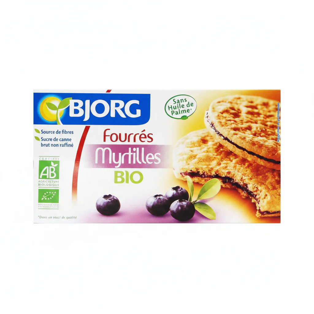 organic blueberry biscuits 175g (#116586)