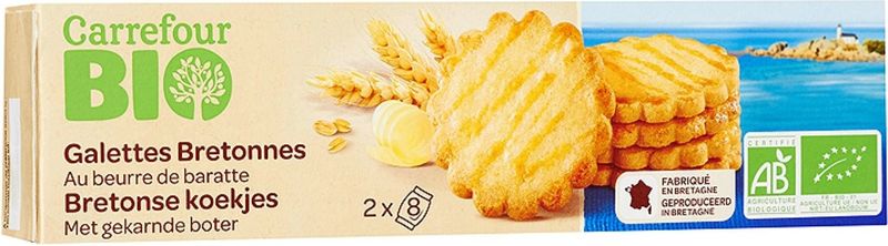 organic breton biscuits 120g (#116596)