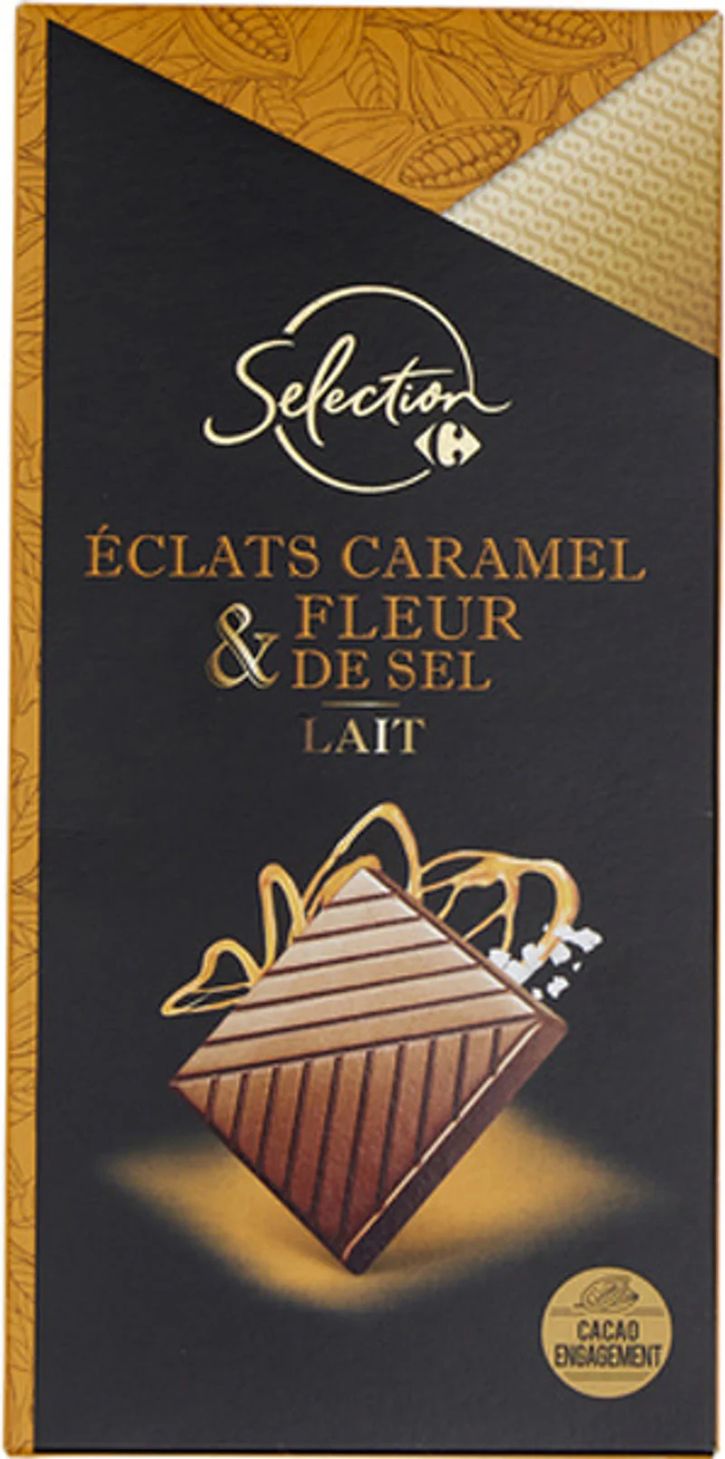 salted caramel milk chocolate 100g (#116639)