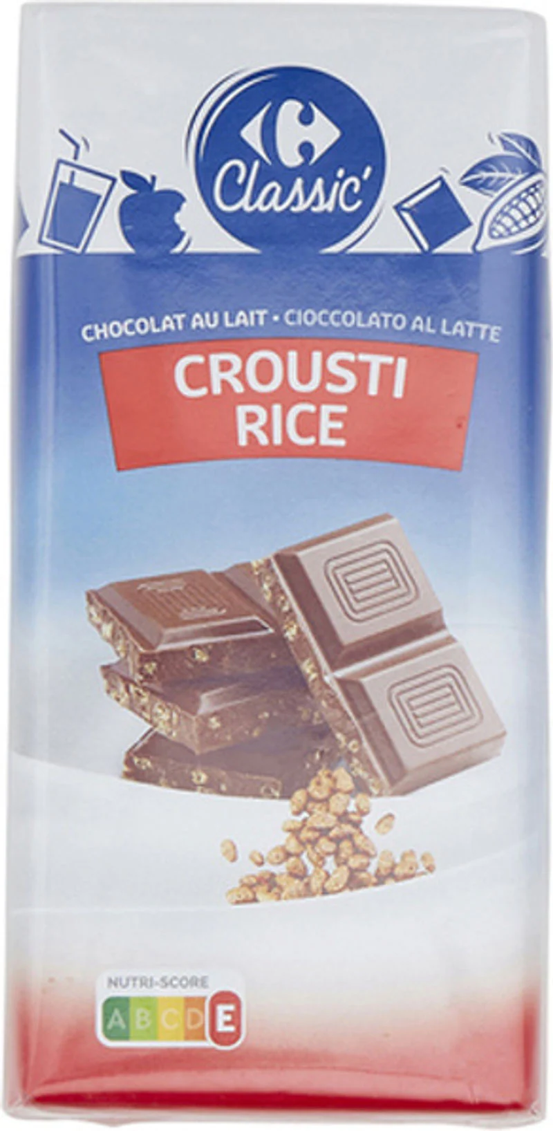 milk chocolate bars with cereal 2x100g (#116646)