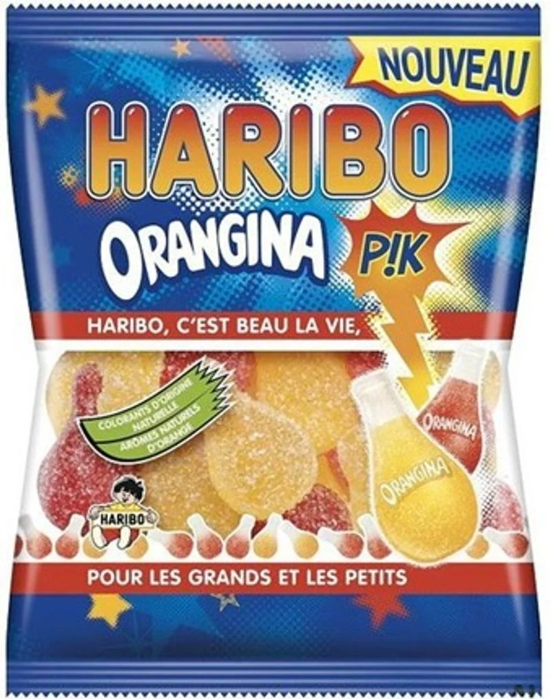orangina pik jelly sweets 250g (#116679)