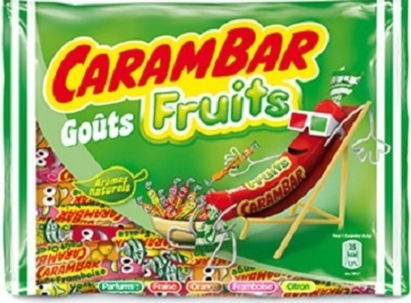 fruit flavoured carambar 130g (#116683)